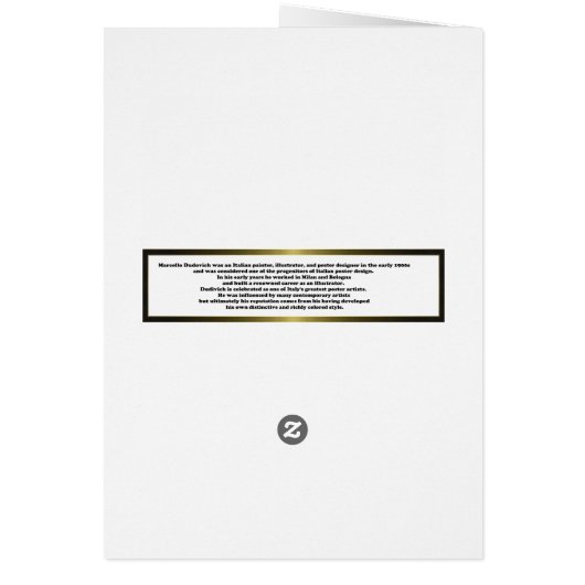 Marcello Dudovich Young Girls in Hats Illustration (Back)