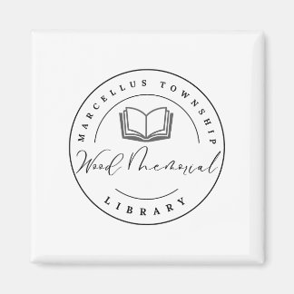 Marcellus Township Wood Memorial Library Magnet