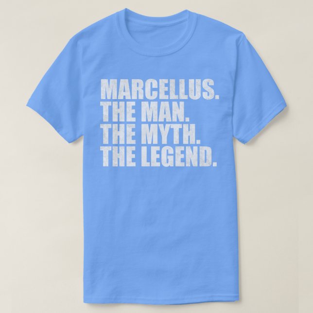 MarcellusMarcellus Name Marcellus given name T-Shirt (Design Front)