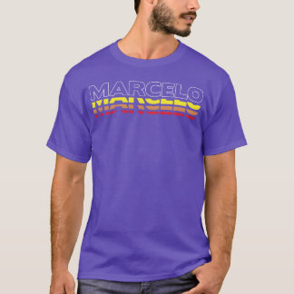 Marcelo First Name Funny Vintage Sunset Marcelo fr T-Shirt