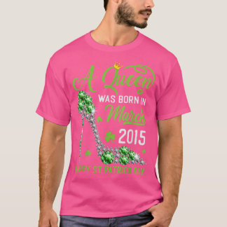 March 2015 8th Birthday Happy St Patrick's Day Sha T-Shirt