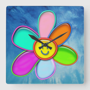 March 2020 - Desire for freedom - Square Wall Clock