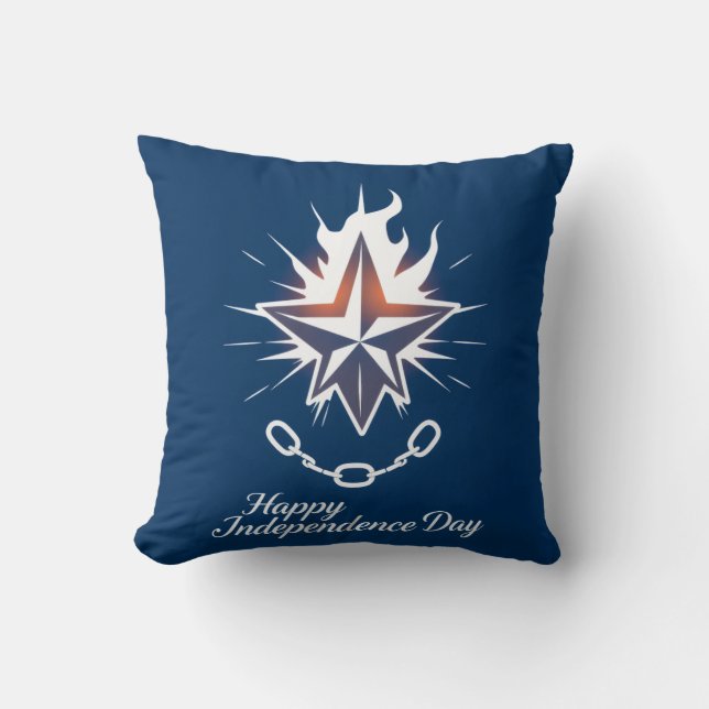 March 2 1836 Republic of Texas History Throw Pillow (Front)