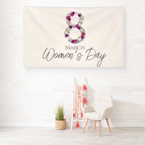 March 8 International Womans Day      Banner