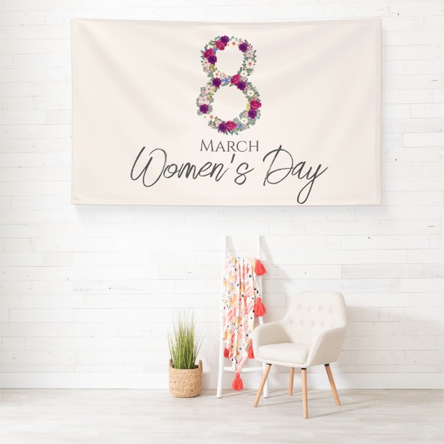 March 8 International Woman's Day      Banner (Insitu)