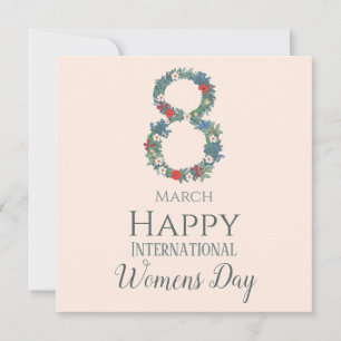 March 8 International Womens Day