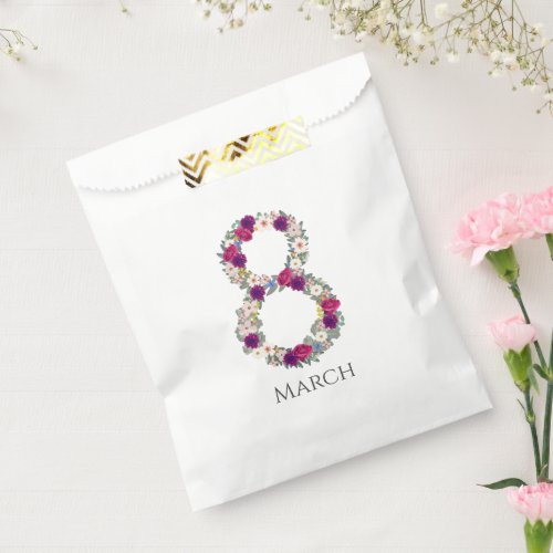 March 8 International Womens Day      Favor Bag