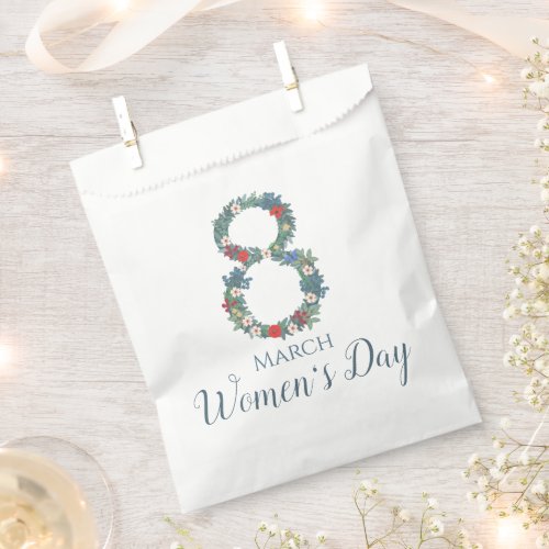 March 8 International Womens Day    Favor Bag