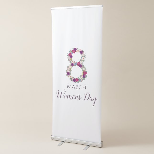 March 8 International Womens Day     Retractable Banner (3/4)