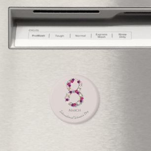 March 8th International Women's Day Magnet