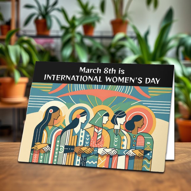 March 8th is International Women's Day  Card (Creator Uploaded)