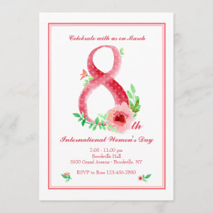 March 8th Women's Day Invitation