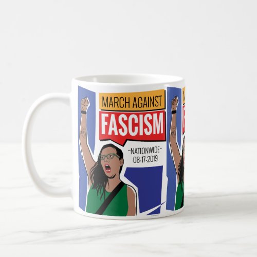 March Against Fascism Mug