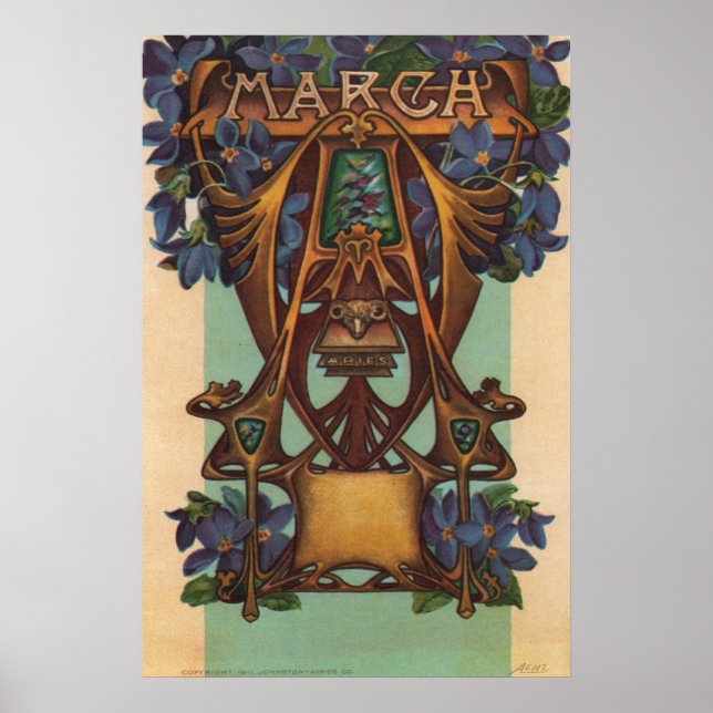 March - Aries Poster (Front)