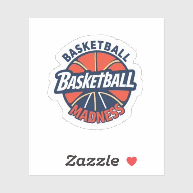 March Basketball Madness Tournament  Sticker (Sheet)