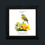 March Birth Month Flower Vibrant Birthday Gift Box<br><div class="desc">Brighten up March birthdays with this vibrant birth month flower illustration. 
Perfect for customizing gifts,  this March-themed flower art adds color and joy to any birthday celebration.</div>