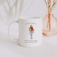 March Birth Month Girl | Monogram 