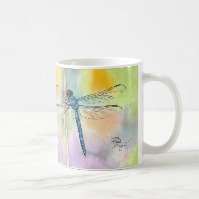 March Dragonfly Coffee Mug (Right)