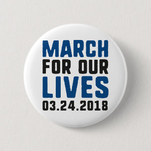 March For Our Lives Button