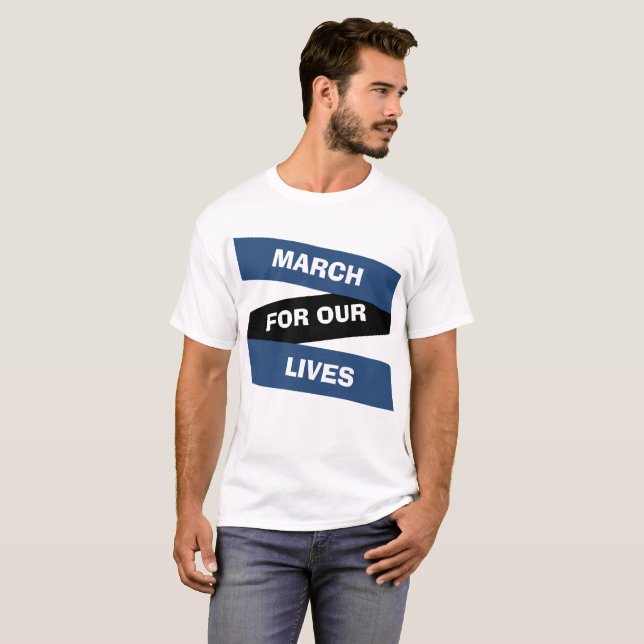 March for our Lives Gun Reform  Shirt (Front Full)