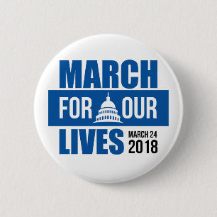March For Our Lives Pinback Button
