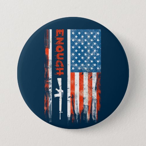 March For Our Lives Protest Anti Guns Pinback Button
