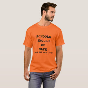 March For Our Lives Shirt Orange