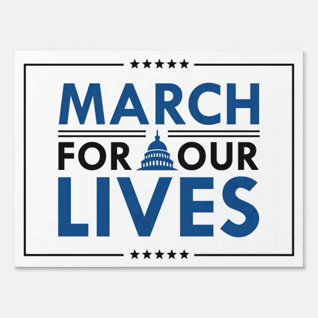 March For Our Lives Sign | Zazzle