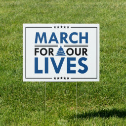 March For Our Lives Sign | Zazzle