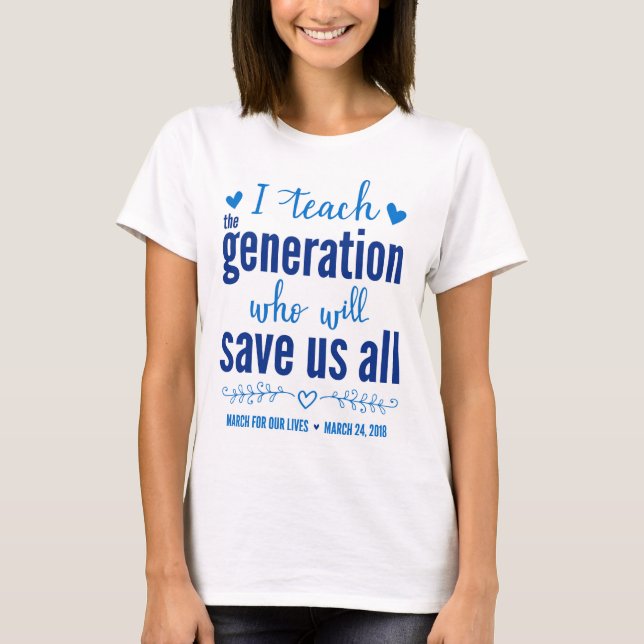 March for Our Lives T-Shirt (Front)