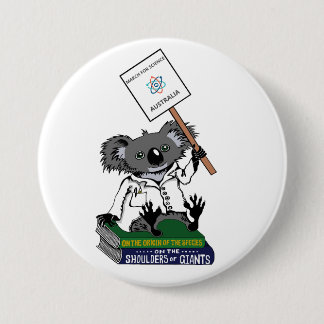 March for Science Australia - Koala Button