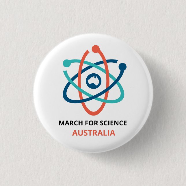 March for Science - Australia - Pinback Button (Front)