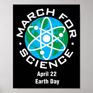 March For Science Earth Day Poster