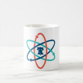 March for Science Philadelphia color logo mug (Center)