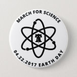 March For Science Philadelphia Pin at Zazzle