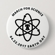 March for Science Philadelphia pin