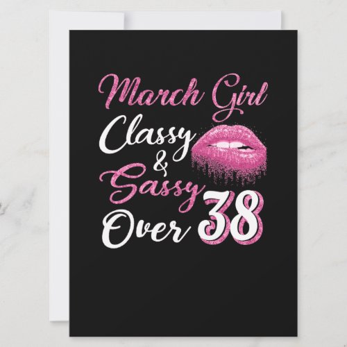 March Girl ClassySassy Over 38 Announcement