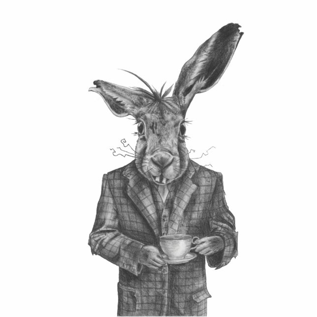 March Hare Photo Sculpture Alice in Wonderland (Front)