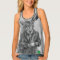 March Hare Racerback Tank Top Alice in Wonderland