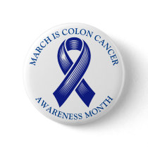 March is Colorectal Awareness Month Button