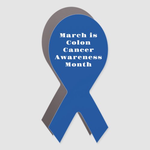 March is Colorectal Awareness Month Car Magnet