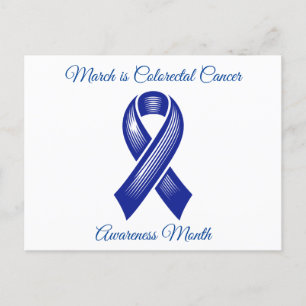 March is Colorectal Cancer Awareness Month Postcard