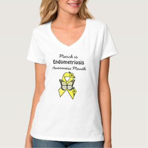 March is Endometriosis Awareness Month T-Shirt