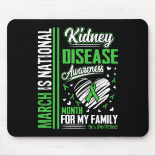 March Is National Kidney Disease Awareness Month Mouse Pad