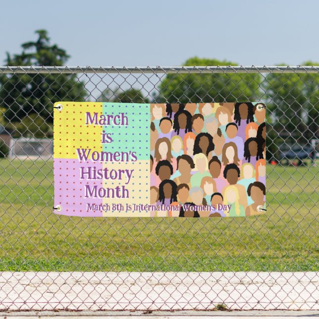March is Women's History Month    Banner (Insitu)