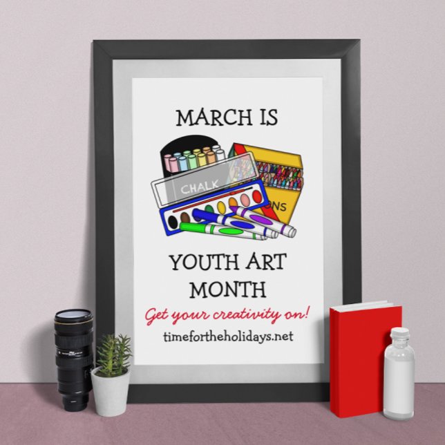 March is Youth Art Month Poster (Creator Uploaded)