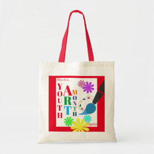 March is Youth Art Month Tote Bag
