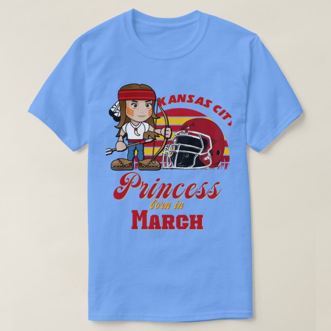March Kansas City Tailgating Kansas City Chiefs  K T-Shirt (Design Front)