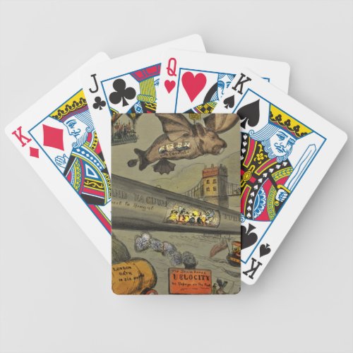 March of the intellect bicycle playing cards