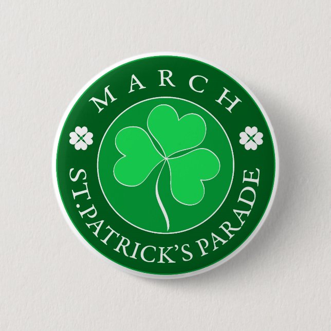 March Patrick Parade Button (Front)